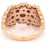 Bubble Ring  Natural  Diamonds
