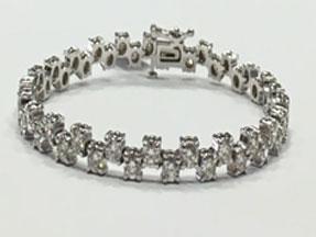 ZigZag Tennis Bracelet B12203