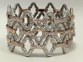 TWO TONE BRACELET B12270