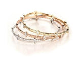 TRI GOLD BANGLE B12317