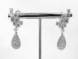 Pear Shape Dangling Earrings E12323