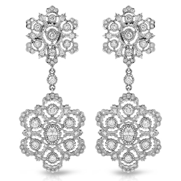 Antique Dangling Earrings E13179