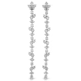 Mix white  Diamond Dangling Earrings