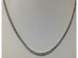 Tennis Necklace Brilliant  White Diamond