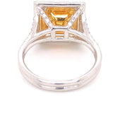 Double Halo Ring Center Diamond