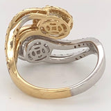 Yin and Yang Oval Diamond
