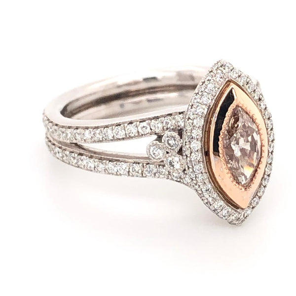 Marquise Natural Pink Diamond
