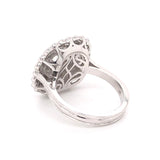 Cocktail Ring Center Brilliant Round Diamond